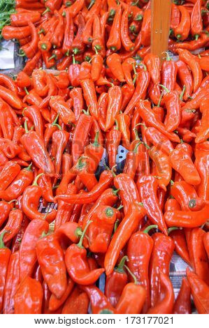 Organic and healthy Pictures of capia pepper