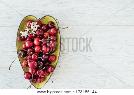 fresh cherries