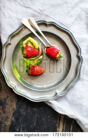 Organic Fruit Dessert
