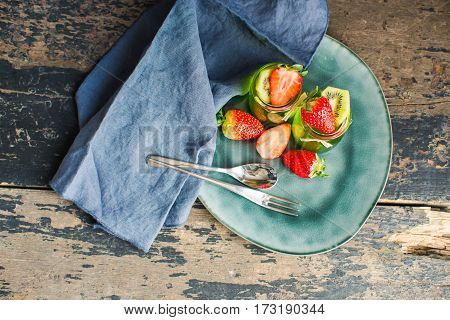 Organic Fruit Dessert