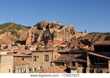 Village Of  Daroca; Zaragoza Province; Aragon Spain