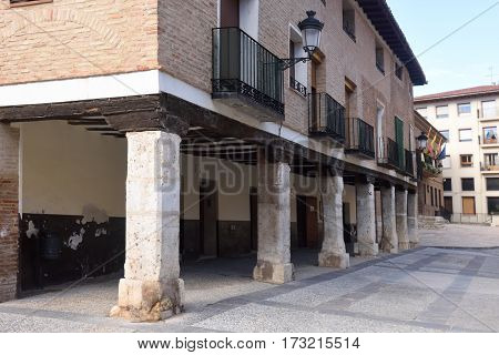 House of Arcades Square of Spain Daroca Zaragoza province Aragon Spain