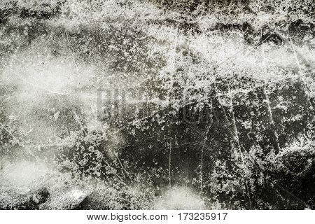 Ice, ice texture, abstract ice background, scabrous ice pattern, grunge ice, ice and snow