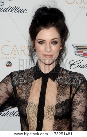 LOS ANGELES - FEB 23:  Jess De Gouw at the Cadillac Hosts their Annual Oscar Week Soiree at the Chateau Marmont on February 23, 2017 in West Hollywood, CA