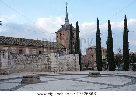 View Of The Church Called 