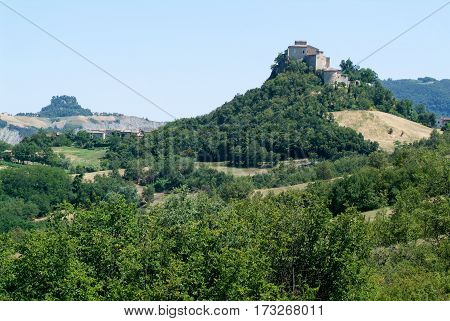 Castle Rossena On Emilia Romagna