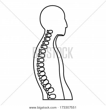 Human Spine Icon. Vector &amp; Photo (Free Trial) | Bigstock