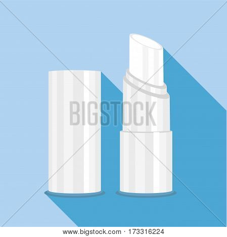 Chapstick icon. Flat illustration of chapstick vector icon for web