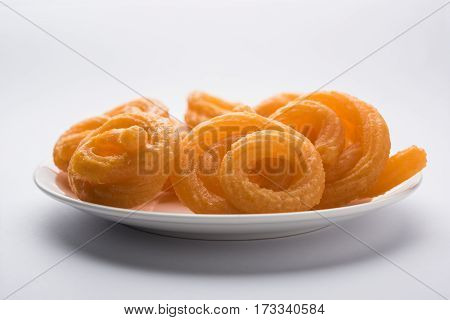 sweet paneer jalebi or jilbi or jilabi, favourite indian festival food