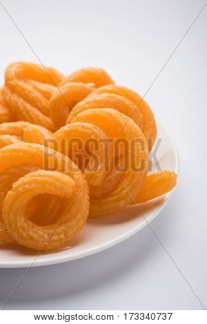 sweet paneer jalebi or jilbi or jilabi, favourite indian festival food