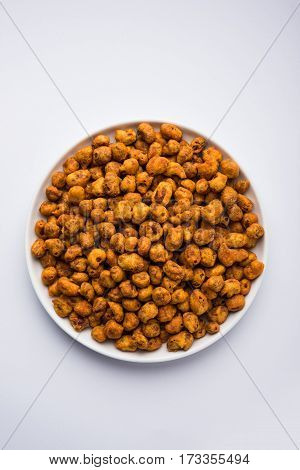 indian Spiced coated fried or tasty delicious Masala peanut.