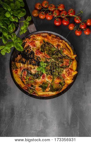 Vegetable Frittata In Oven