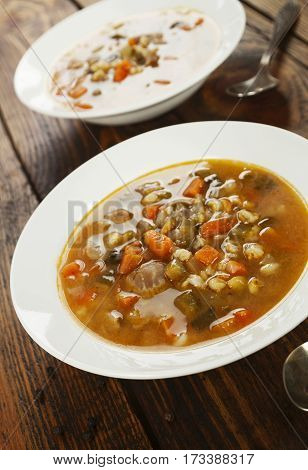Rassolnik With Chicken Giblets