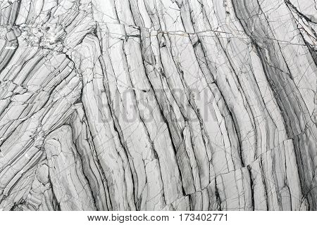 Abstract natural marble black and white (gray) for design. High resolution photo.