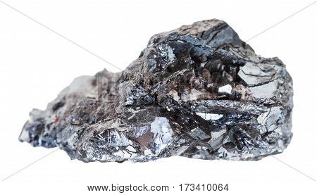 Sample Of Hematite (iron Ore) Stone Isolated