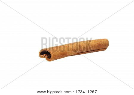 cinnamon stick spice isolated on white background