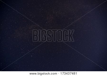 Black Night Sky Plenty Of Stars With