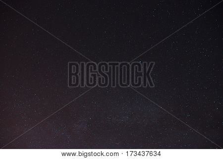 Black Night Sky Plenty Of Stars With