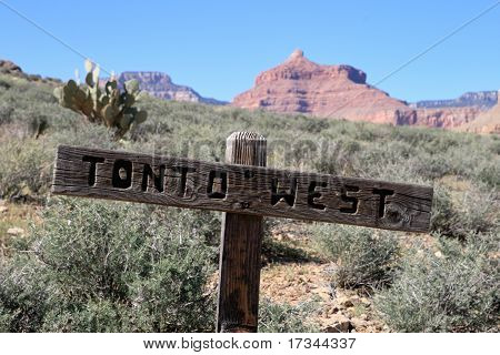 Tonto West Zeichen