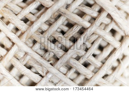 A detail photo of a ball of garn.