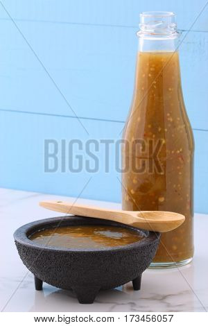 Vintage Styling Tomatillo Sauce