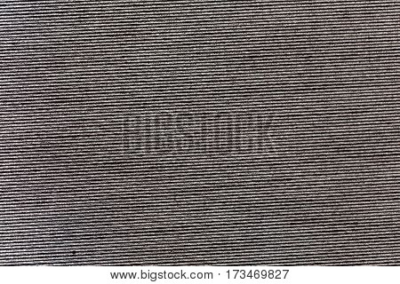 Macro photo of grey textile as background or texture.