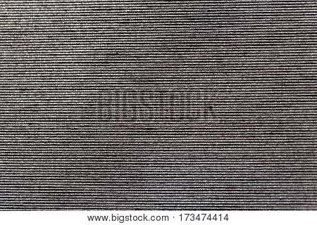 Macro photo of grey textile as background or texture.