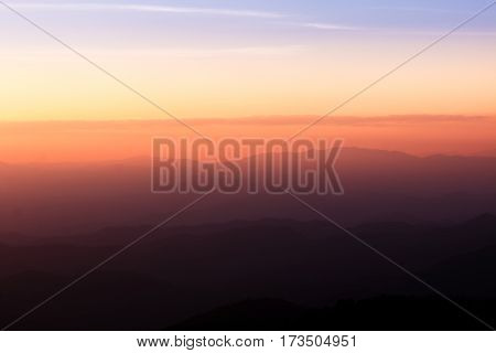 Beautiful Color At Sunset
