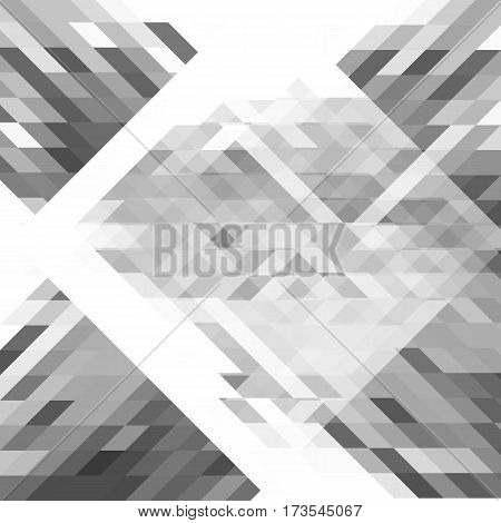 Abstract geometric shapes background. Futuristic polygon pattern. For use as webpage background banner poster. Vector. Made using clipping mask