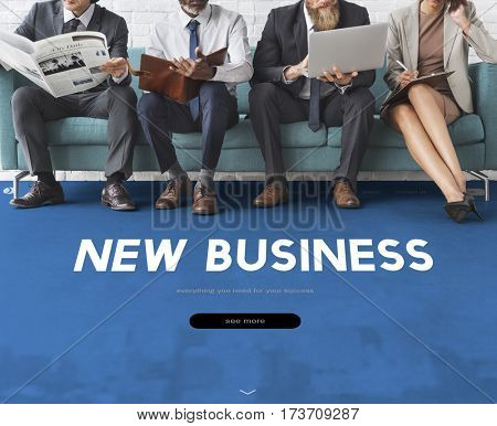 New Business Financial Enterprise Word