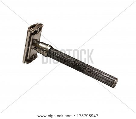 Image safety razor isolated on white background