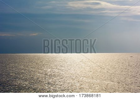 Sea Peacetime In The Evening