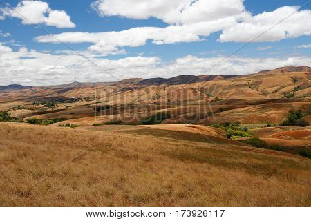 Madagascar Countryside Highland Landscape