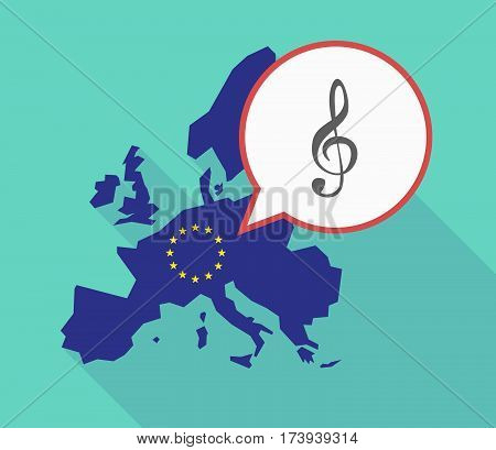 Eu Map With A G Clef