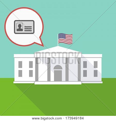 The White House With An Id Card