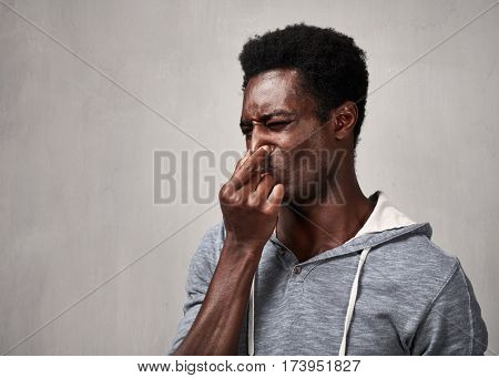 Man disgusted