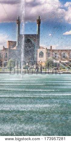 In Iran Old Square Mosque