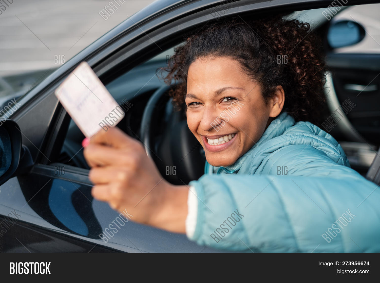 Black Car Driver Woman Image & Photo (Free Trial) Bigstock