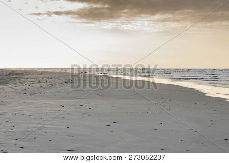Beach Next To Skagen In The Northern Part Of Denmark.