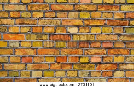 Vecchia struttura di colore di un muro di mattoni.