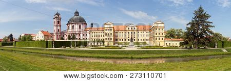 Jaromerice Nad Rokytnou Baroque And Renaissance Castle From 18th Century, South Moravia,  Czech Repu