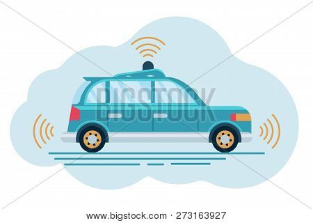Pilotless Car With A Touch Control System