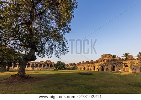Ancient Civilization In Hampi.