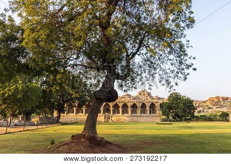 Ancient Civilization In Hampi.