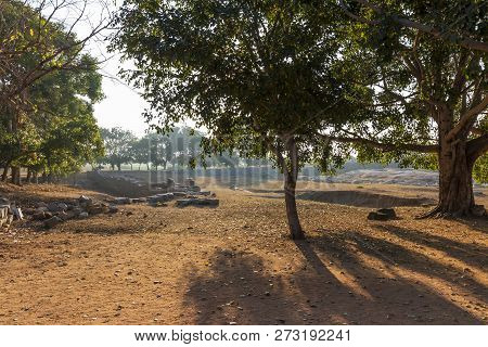 Ancient Civilization In Hampi.