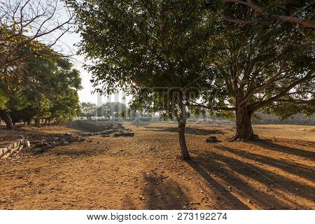 Ancient Civilization In Hampi.