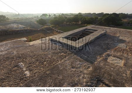 Ancient Civilization In Hampi.