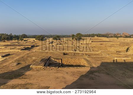 Ancient Civilization In Hampi.