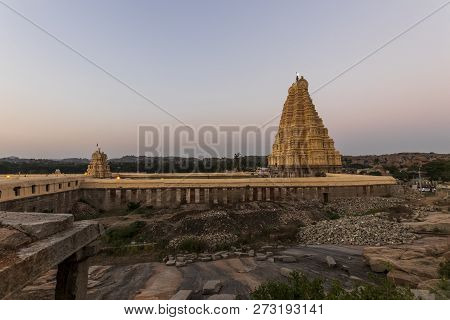 Ancient Civilization In Hampi.
