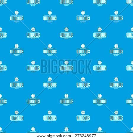 Interior Pattern Vector Seamless Blue Repeat For Any Use